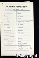 Workmen’s Compensation Act form for Thomas Woolley, aged 70, Screener at Ormonde Colliery