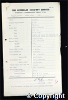 Workmen’s Compensation Act form for Arthur Wright, aged 56, Packer at Ormonde Colliery