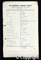 Workmen’s Compensation Act form for Charles Dennis, aged 69, Horsekeeper at Ormonde Colliery