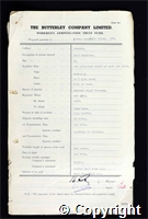 Workmen’s Compensation Act form for Norman Reginald Green, aged 31, Road Repairer at Ormonde Colliery
