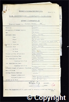 Workmen’s Compensation Act form for Clarence Hutsby, aged 36, Dataller at Ormonde Colliery