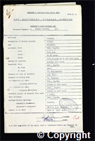 Workmen’s Compensation Act form for Ernest Jackson, aged 33, Packer at Ormonde Colliery