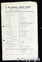 Workmen’s Compensation Act form for Ernest Martin, aged 31, Erector at Ormonde Colliery