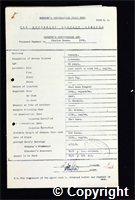 Workmen’s Compensation Act form for Charles Mason, aged 36, Labourer at Ormonde Colliery
