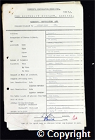 Workmen’s Compensation Act form for Alfred Moss, aged 27, Filler at Ormonde Colliery