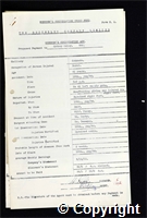 Workmen’s Compensation Act form for Sydney Oxley, aged 61, Borer at Ormonde Colliery