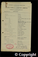 Workmen’s Compensation Act form for Stanley Tagg, aged 30, Clipper at Ripley Colliery