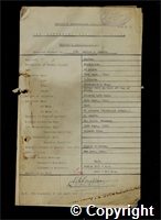 Workmen’s Compensation Act form for Leslie A. Abbott, aged 49, Blacksmith at Ripley Colliery
