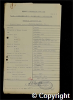 Workmen’s Compensation Act form for Frederick Highfield, aged 39, Loader at Ripley Colliery
