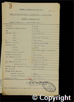 Workmen’s Compensation Act form for Fred Walters, aged 41, Filler at Ripley Colliery