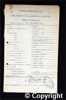 Workmen’s Compensation Act form for Samuel Chadwin Wood, aged 38, Cutter Chainman at Ripley Colliery