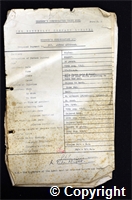 Workmen’s Compensation Act form for Alfred Alldread, aged 36, Ripper at Ripley Colliery