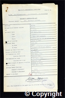 Workmen’s Compensation Act form for William H. Holland, aged 47, Filler at Ripley Colliery