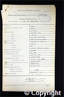 Workmen’s Compensation Act form for Ben Humberstone, aged 35, Header at Ripley Colliery