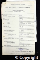 Workmen’s Compensation Act form for George T. Baker, aged 62, Drawer Off at Ripley Colliery