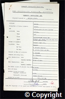 Workmen’s Compensation Act form for Albert Mellors, aged 46, Header at Ripley Colliery
