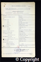 Workmen’s Compensation Act form for George Parkin, aged 43, Filler at Ripley Colliery