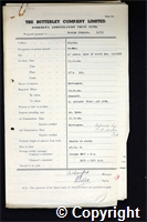 Workmen’s Compensation Act form for George Simpson, aged 47, Packer at Ripley Colliery