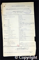 Workmen’s Compensation Act form for Fred Walters, aged 46, Filler at Ripley Colliery