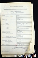Workmen’s Compensation Act form for Frederick William Bednall, aged 34, Filler at Ripley Colliery