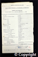 Workmen’s Compensation Act form for William O. Belfield, aged 42, Ripper at Ripley Colliery