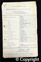 Workmen’s Compensation Act form for John W. H. Brailsford, aged 46, Gummer at Ripley Colliery