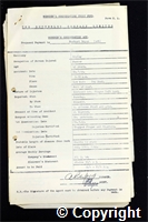 Workmen’s Compensation Act form for Herbert Bryan, aged 43, Packer at Ripley Colliery