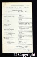 Workmen’s Compensation Act form for John W. Conway, aged 23, Haulage Hand at Ripley Colliery