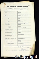 Workmen’s Compensation Act form for Jack Fallows, aged 25, Borer at Ripley Colliery