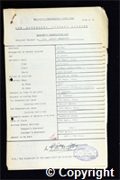 Workmen’s Compensation Act form for Aubrey Hempshall, aged 29, Gummer at Ripley Colliery