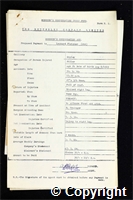 Workmen’s Compensation Act form for Leonard Fletcher, aged 24, Filler at Ripley Colliery