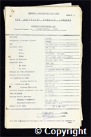 Workmen’s Compensation Act form for Joseph Godfrey, aged 29, Ganger at Ripley Colliery