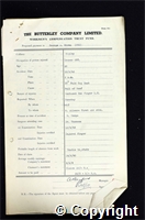 Workmen’s Compensation Act form for George A. Brown, aged 32, Drawer Off at Ripley Colliery