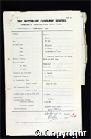 Workmen’s Compensation Act form for Fred Kerry, aged 30, Filler at Ripley Colliery