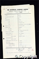 Workmen’s Compensation Act form for Arthur A. Sisson, aged 23, Filler at Ripley Colliery