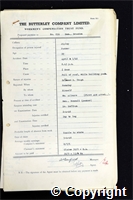 Workmen’s Compensation Act form for Samuel Breedon, aged 39, Packer at Ripley Colliery