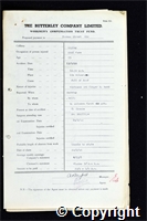 Workmen’s Compensation Act form for Thomas Street, aged 55, Coal Face at Ripley Colliery