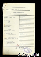 Workmen’s Compensation Act form for Walter North, aged 40, Filler at New Langley Colliery