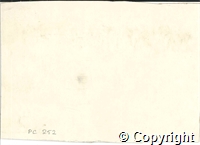 Postcard featuring a black and white photograph of a drive and passengers with horses and carriages in front of the Pavilion in Buxton