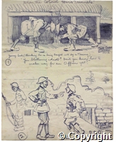 Cartoon by H J Rylands 