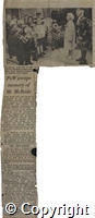 Newspaper cutting: 'POW escape memory of Mr McBride' 