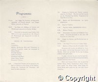 Programme for peace celebrations, 19 Jul 1919