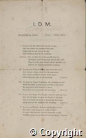 Regimental Song of the First Derby Militia