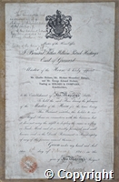 Royal Warrant appointing Holmes & Company to the establishment of His Majesty [George V]'s Stables during the pleasure of Bernard Arthur William Patrick Hastings, Earl of Granard, Master of the Horse (mounted)