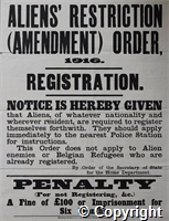 Poster: Aliens' Restriction (Amendment) Order