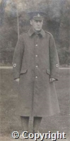 Photograph of A H Doughty in RAMC uniform