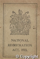 National Registration Card - Joshua Byard