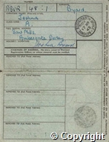 National Registration Identity Card - Joshua Byard