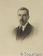 Studio photograph of Charles Sisum Wright in civilian clothes