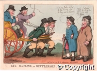 Gig Hauling, or Gentlemanly Amusement for the Nineteenth Century